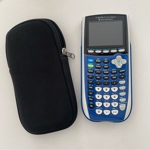TI-84 Plus C Silver Edition Graphing Calculator & Case